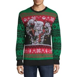 Star Wars CHEWBACCA Santa Ugly Christmas Sweater